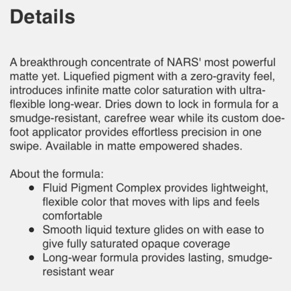 NARS Powermatte Lip Pigment Slow Ride